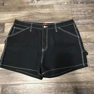 Dickies Black High Waist Women's Shorts